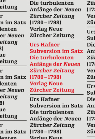 Subversion im Satz