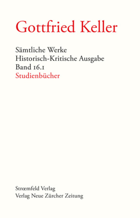 Sämtliche Werke. Historisch-Kritische Ausgabe, Band 16.1